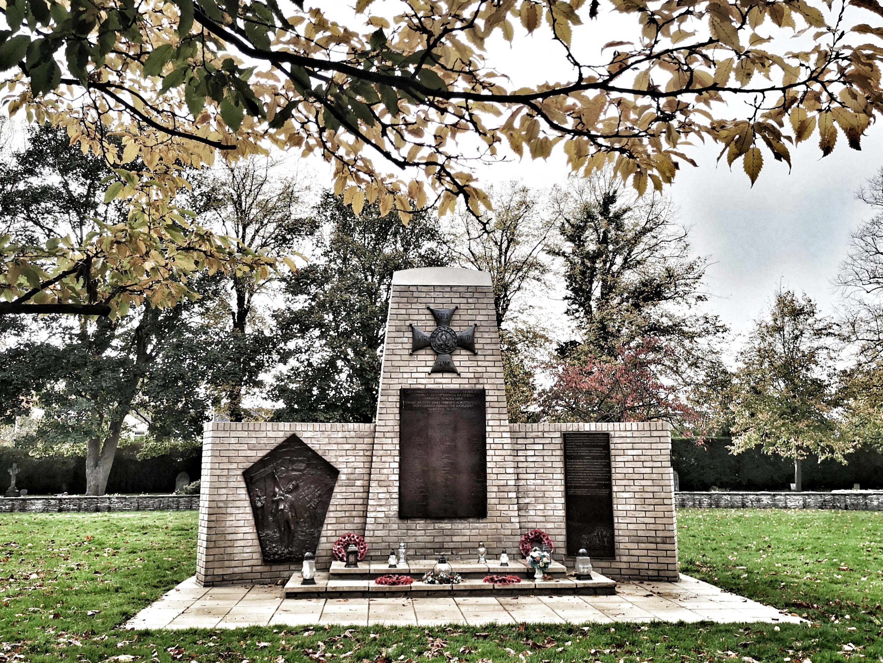 The Polish Memorial, Kingston Cemetery, Portsmouth